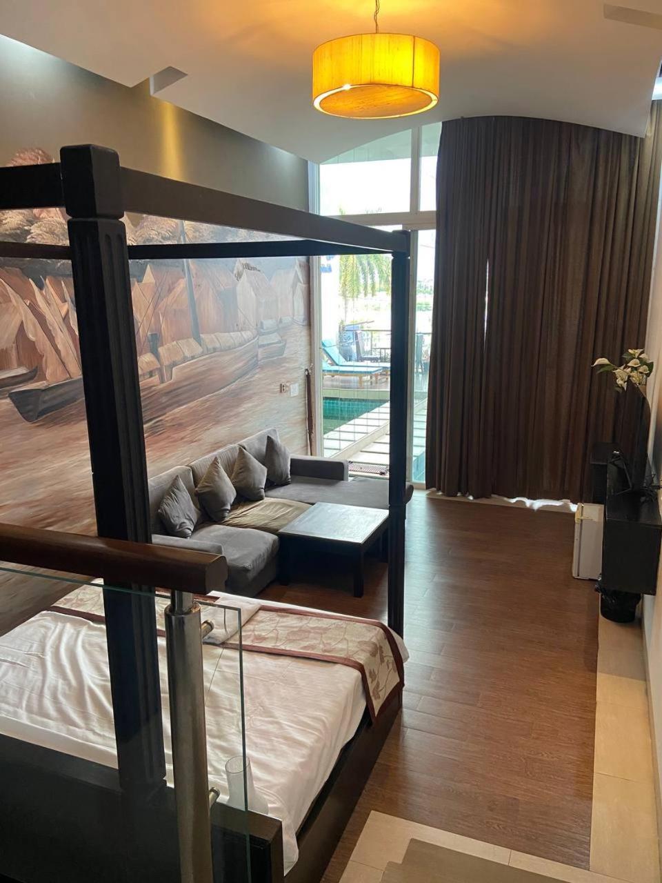 Blue Crystal Boutique Hotel Phnom Penh Exterior foto